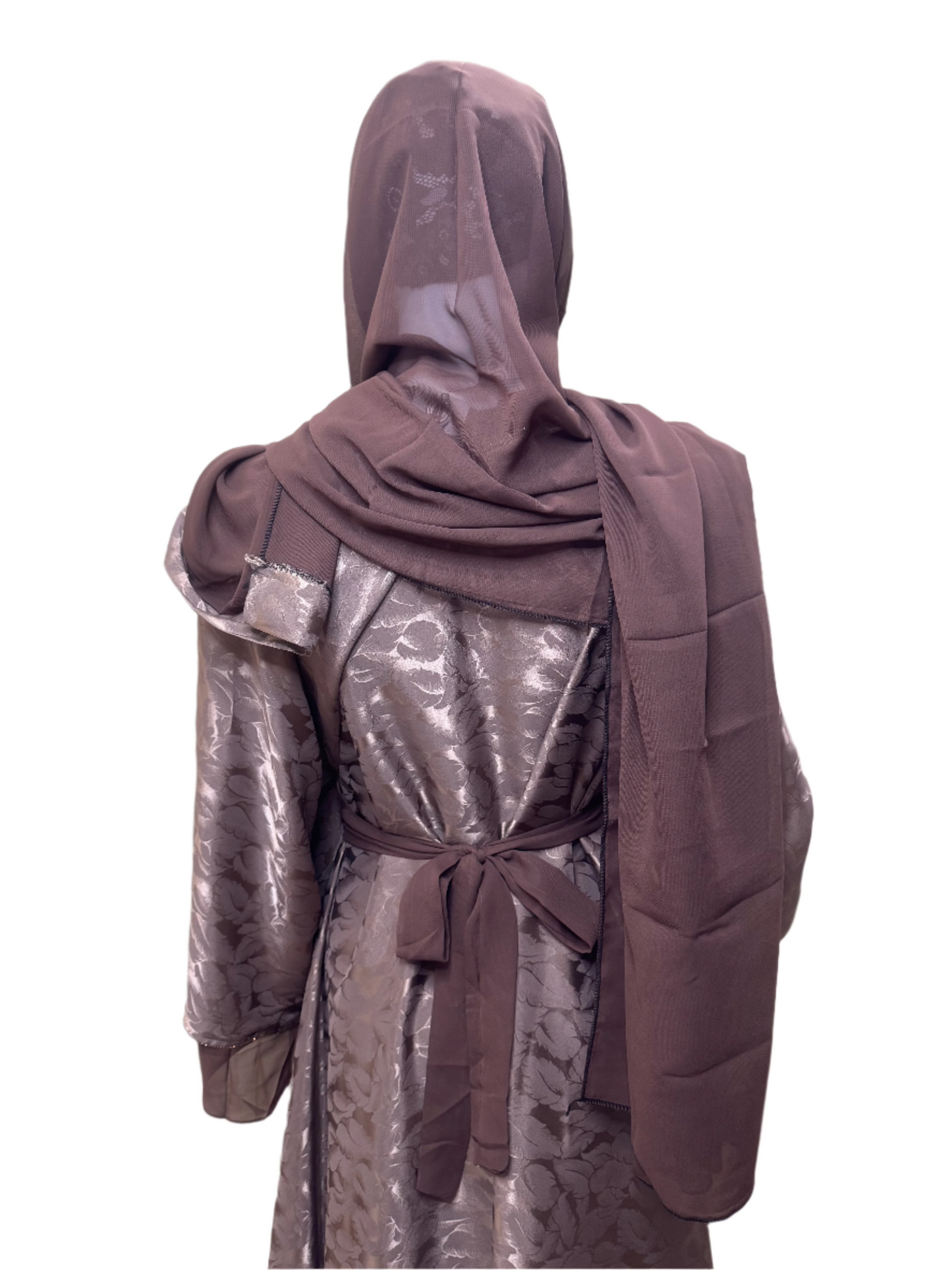 Mocha Luxe Designer Abaya