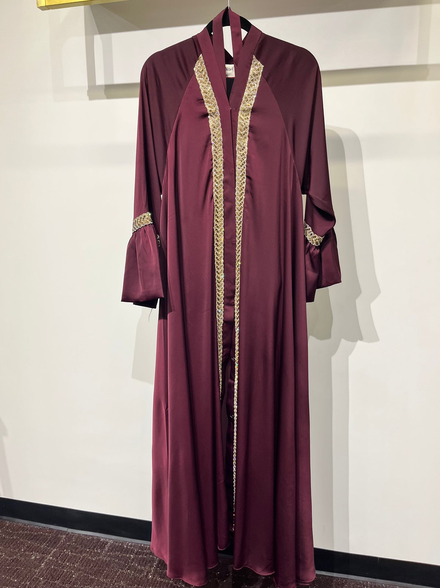 Premium Satin Crepe Silk-Blend Fabric (Soft Luxury Finish, Lightweight Flowing Drape)