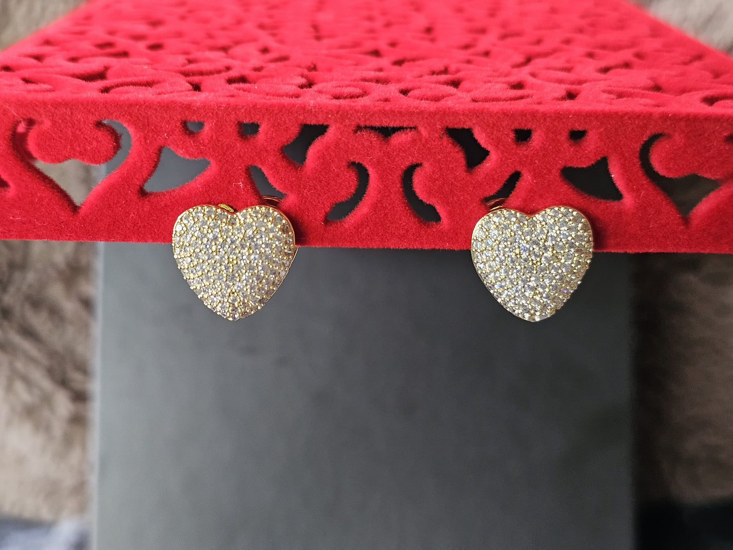 Celestia Heart Studs