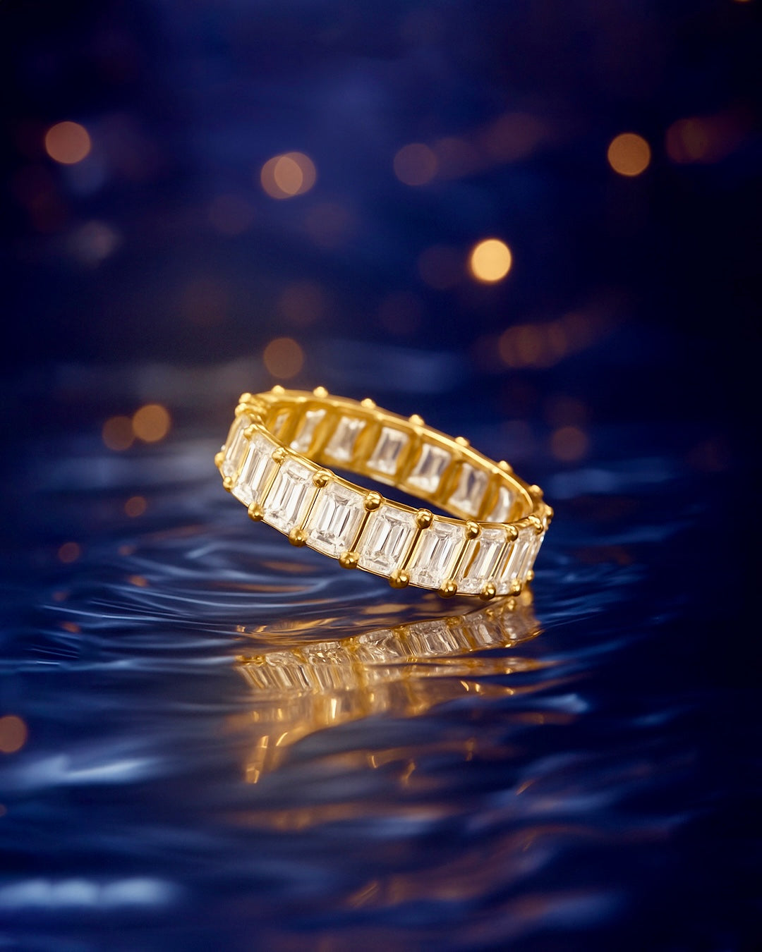 Eternelle Baguette Ring